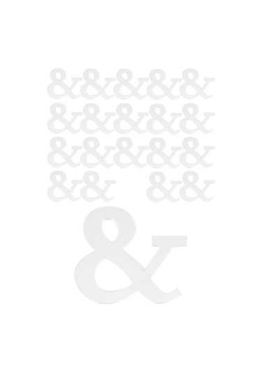 Kına Atölyesi 20 Ad Karışık Pleksi Harfleri 4Cm Gümüş