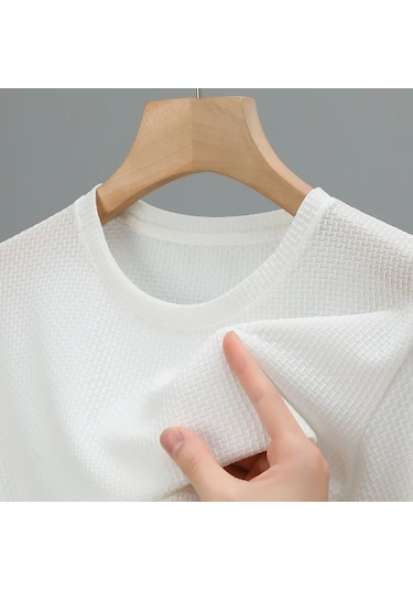 Anımal Game Erkek Yazlık Kısa Kollu Buz İpek T-shirt - Rahat Nefes Alabilen Büyük Boy Tişörtblack Black