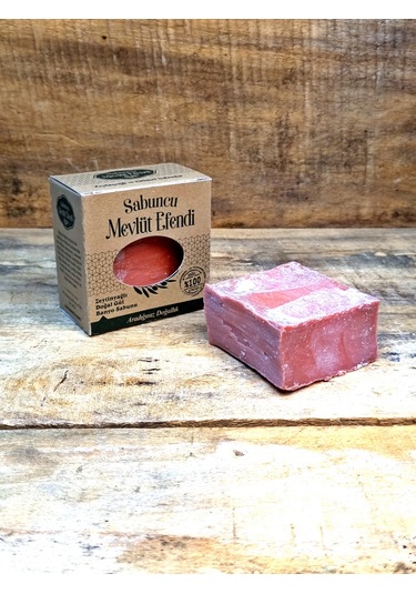 Sabuncu Mevlüt Efendi Saf Zeytinyağlı Doğal Gül Banyo Sabunu 100 G
