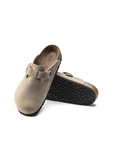 Birkenstock Boston Sfb Leoi Nu Unisex Kahverengi Terlik Kahverengi