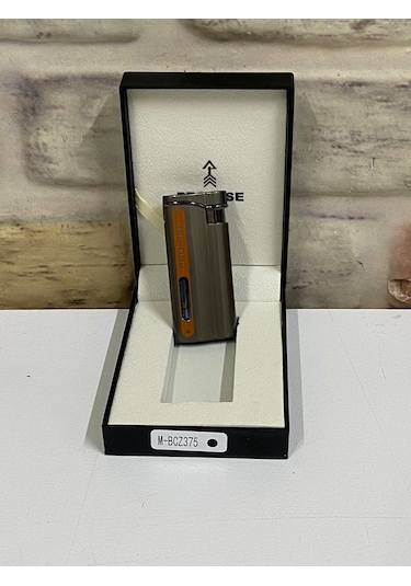 Promise Marka Füme Renk Gaz Göstergeli Gazlı Kişiye Özel Çakmak