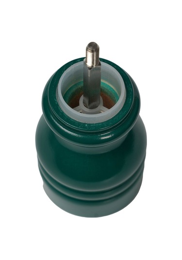 Koyu Yeşil Ahşap Tuz Ve Karabiber El Değirmeni Öğütücü Grinder 12 Cm Koyu Yeşil