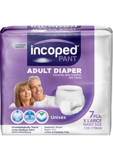 Incoped Pant Emici Külot X Large 7 Adet X 6 XL