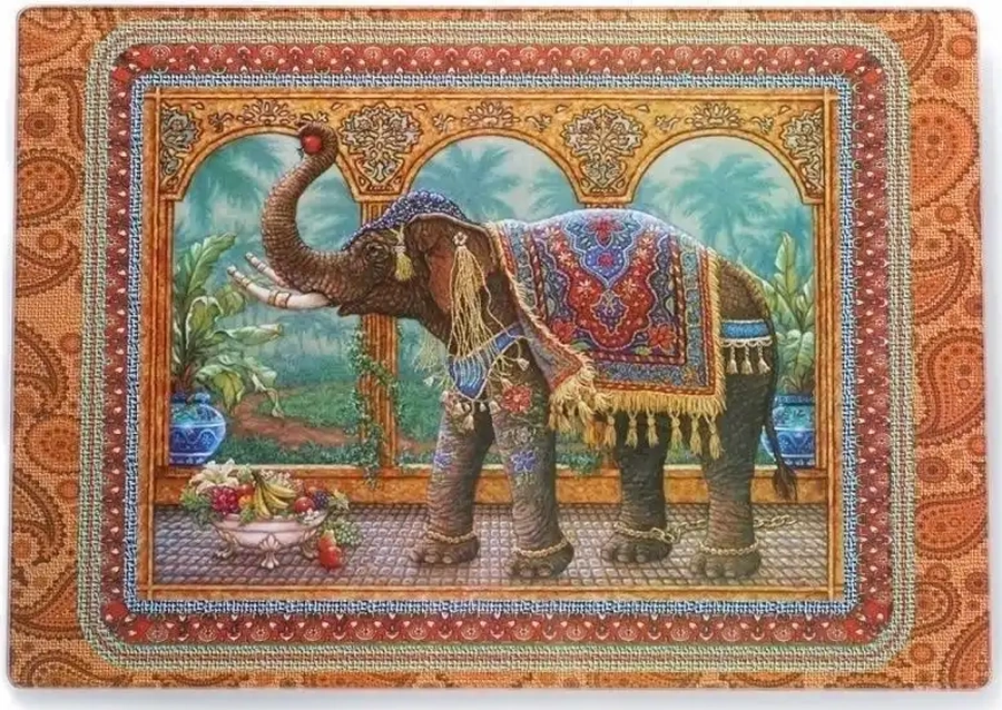 Gift'n'home Cam Mutfak Kesme Tahtası Ayaklı 26308674 Hardal Rengi