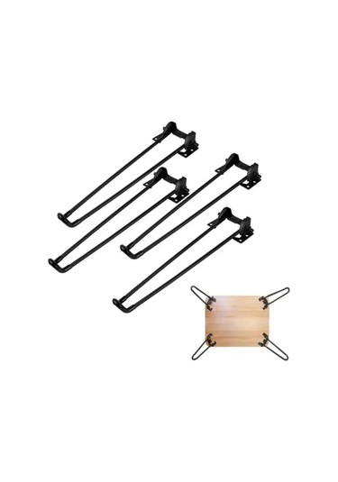 Suntek 4 Parça Katlanır Masa Ayağı Sağlam Yükseklik-35cm Yükseklik 35cm