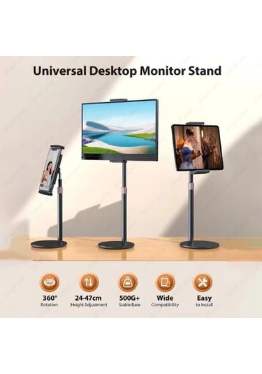 Tongxida Taşınabilir Monitör Ayarlanabilir Yükseklik Standı Masaüstü 1 Adet 1 Adet