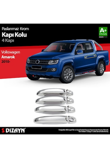 S-dizayn Vw Amarok Krom Kapı Kolu 4 Kapı 2010-2023