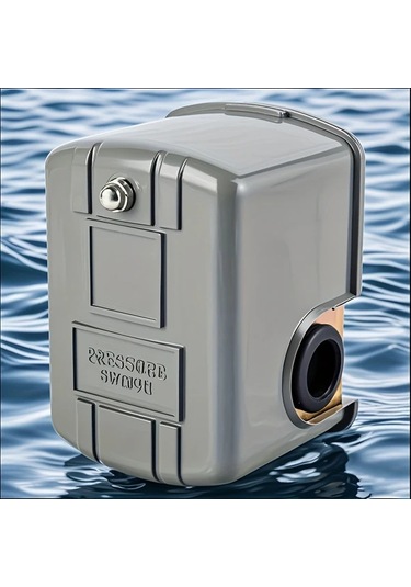 Dashanshop Gri 30-50 Psı Kuyu Pompa Basınç Şalteri 1/4 Npt 40/60 Ayar