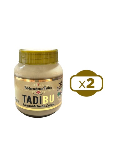 Abdurrahman Tatlıcı Tadıbu Parçacıklı Fındık Ezmesi 2 x 330 G