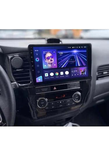 Mitsubishi Outlander 2k Görüntü Kalitesi Android 15 Multimedya Sistemi 8+256 Myway 2013-2020 9"