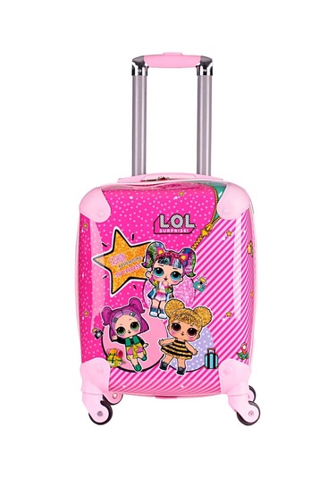 Nishev.com Evini Sev Lol Surprise Woman Kız Çocuk Valizi Pembe