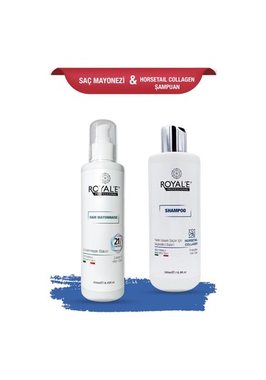 Royale Professional Saç Mayonezi 250 ML + Horsetail Collagen Şampuan 500 ML