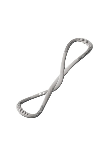 Suntek 8 Saplı Direnç Bandı Taşınabilir Egzersiz Antrenman Gri 25 Lbs