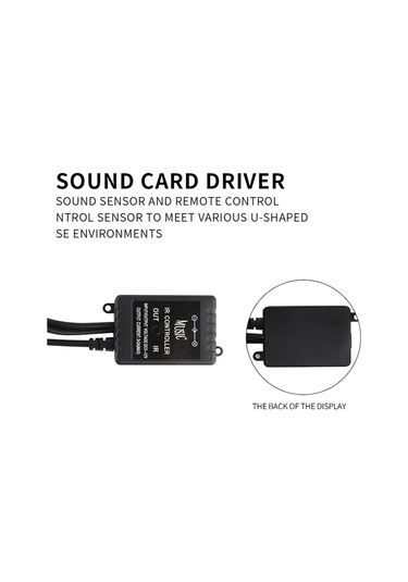 Geeksen Uygulama Kontrollü Akıllı Renk Değiştiren Araç Altı Led Şerit 4'lü Set Tüp Işık Çok Renkli