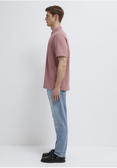Mavi - Cepli Pembe Polo Tişört 0613465-70948