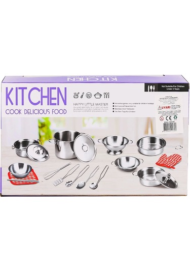 666-b8 Metal Çay Seti -toysan Oyuncak