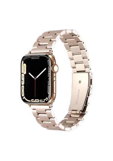 Kilifone - iOS Uyumlu Watch 38mm - Kordon Metal Kordon Krd-93
