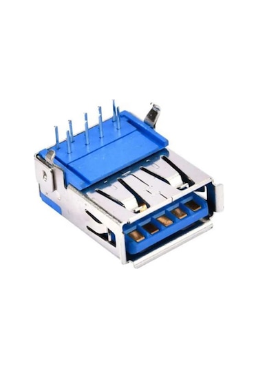 Usb 3.0 Dişi Konnektör 9 Pin Pcb Şase Dişi Usb Soket 10 Adet
