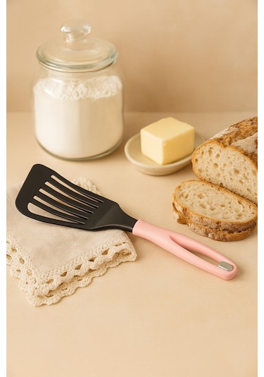 Again Teflon Pls Omlet Spatula Paslanmaz Çelik