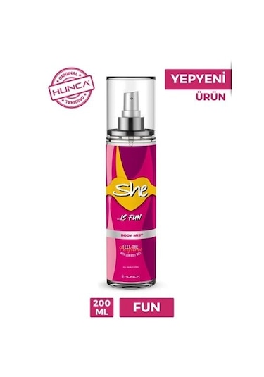 She Is Fun Body Mist 200 Ml