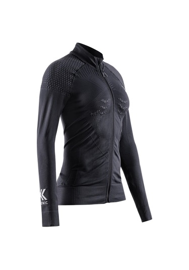 X-bıonıc X-bionic Energizer 4.0 Full Zip Kadın Termal Üst İçlik 34426 Siyah
