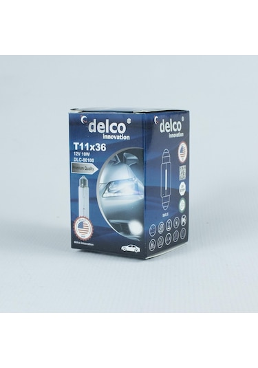 Delco U.s.a Sofit Ampul 36mm 12 Volt 10w T11x36 Halogen 10 Adet