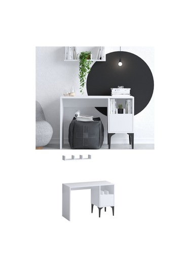 Decormet Rish Çalışma Masası Dec0078 Çok Renkli