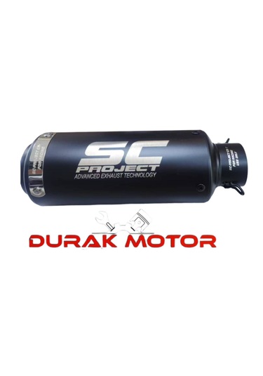 Üniversal Sc Project Tüp Egsoz Siyah.