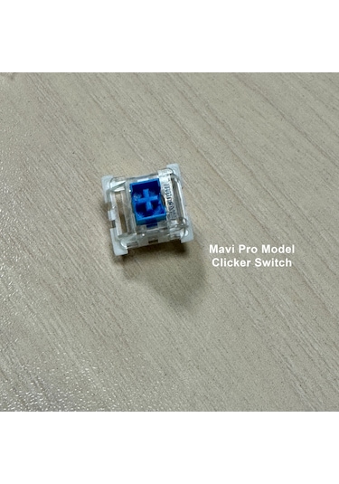 Mavi Clicker Switch / 10 Adet - Bisiparisver
