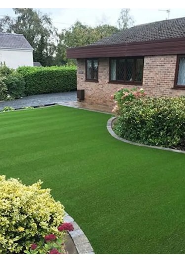 3x4 Metre Yapay Çim Halı, Lastik Taban, Yeşil Suni Halı, 7 Mm Kalınlığında 300 x 400