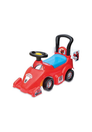 Spiderman F1 İlk Arabam - Binmeli Araba - Çocuk Arabası - İlk Adım Arabası