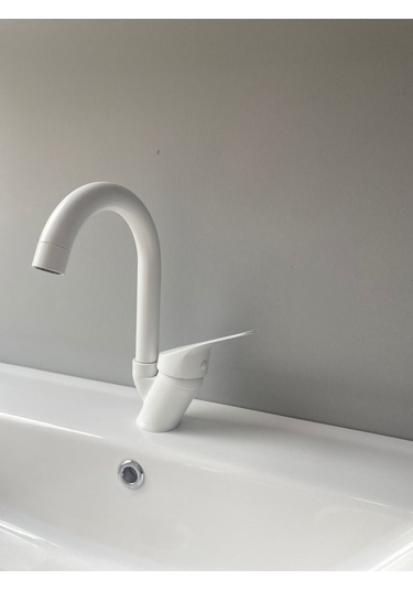 Armour Armatür Banyo Batarya Seti Beyaz Beyaz