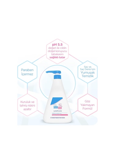 Sebamed Bebek Şampuanı 750 ML