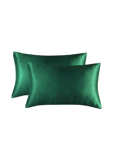 Reedark Yüksek Kalite İpek Kılıf: Rahatlık Ve Dayanıklılık İçin Mükemmel Seçim - Yeşil, 51x92cm, 2'li Paket Diğer