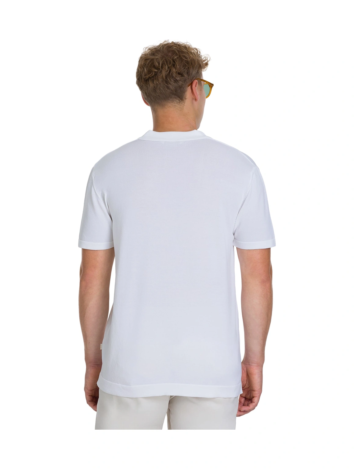 Hatemoğlu Beyaz Regular Fit Polo Yaka Rayon Tişört 34639 350501