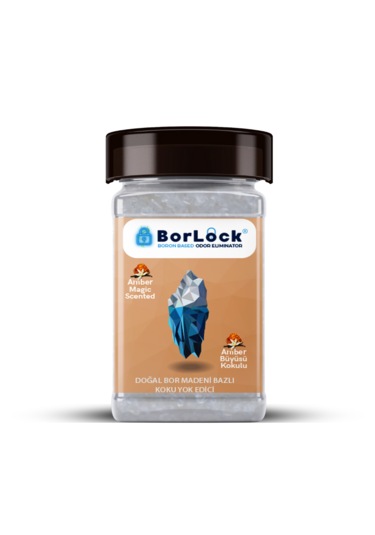 Borlock Amber Büyüsü Kokulu Koku Giderici 175 G