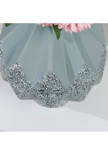 Evidea Deco Anitta Vazo - Gri - 24 Cm Gri