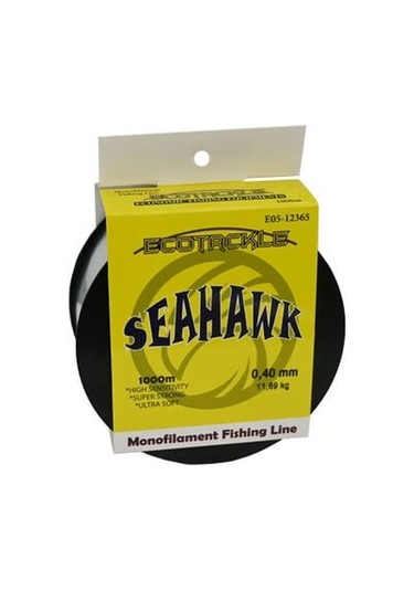 Ecotackle Seahawk 1000m, Şeffaf 0.40 Mm