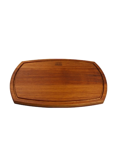 Dört Kenarı Oval Tahta 26x36cm
