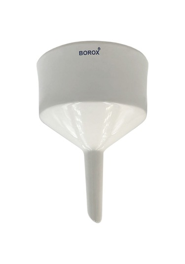 Borox Porselen Buhner Hunisi 90 MM Bühner Filtrasyon Huni