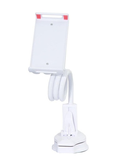 Juo Ayarlanabilir Esnek Tablet ve Telefon Tutucu Beyaz