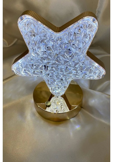 Masa Gece Lambası Led 3 Renk Büyük Boy Yıldız