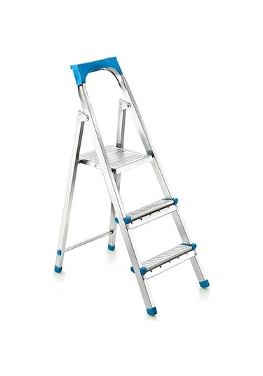 2+1basamaklı Metal Merdiven Y: 60cm - 120kg.taşıma Kapasitesi 5399