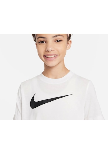 Nike Dri-fit Park Çocuk Tişört Beyaz Cw6941-100 Beyaz