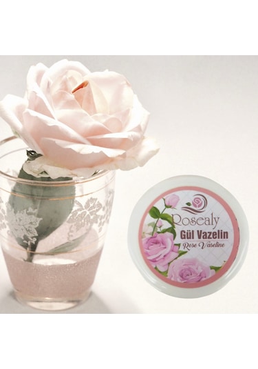 Rosealy Naturel Isparta Gül Vazelin Krem 100 ML