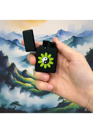 Zengaz Yin Yang Siyah Çakmak