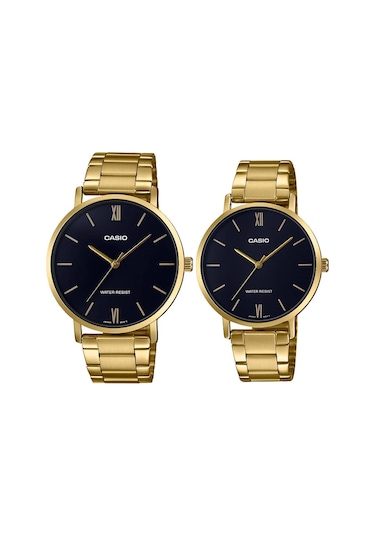 Casio Mtp-ltp-vt01g-1budf Çift Kol Saati Kadın-erkek Metalik