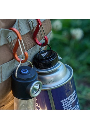 Ise Mount-açık Alüminyum Alaşımlı Gastank Kapağı Taşınabilir-siyah Siyah