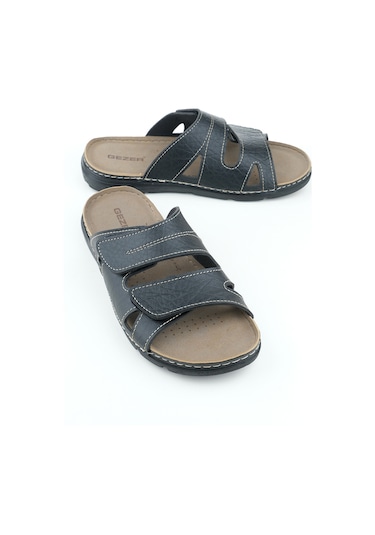 Gezer Yazlık Cırt Cırtlı Ayarlanabilir Rahat Taban Erkek Terlik Gt1yme 13977 06 010 0c Siyah