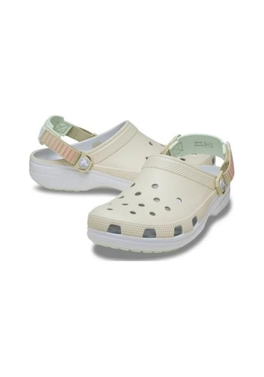 Crocs 211287-2y2 Classic Turbo Clog Unisex Sandalet Bej